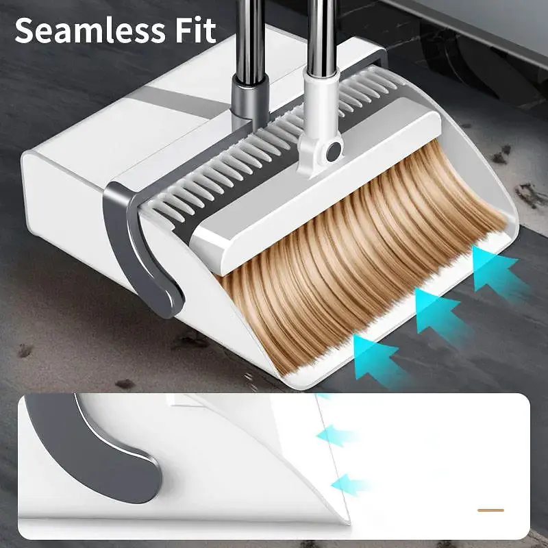 Совок з щіткою Joybos Home Combo з механічним кріпленням (JBS-TS-803-JGY) - фото 4