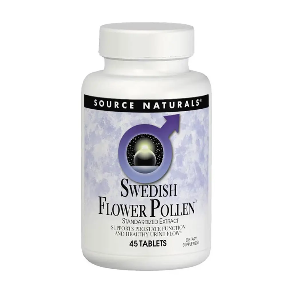 Витаминно-минеральный комплекс Source Naturals Комплекс для Поддержки Функции Простаты, Swedish Flower Poll (SNS-01297)