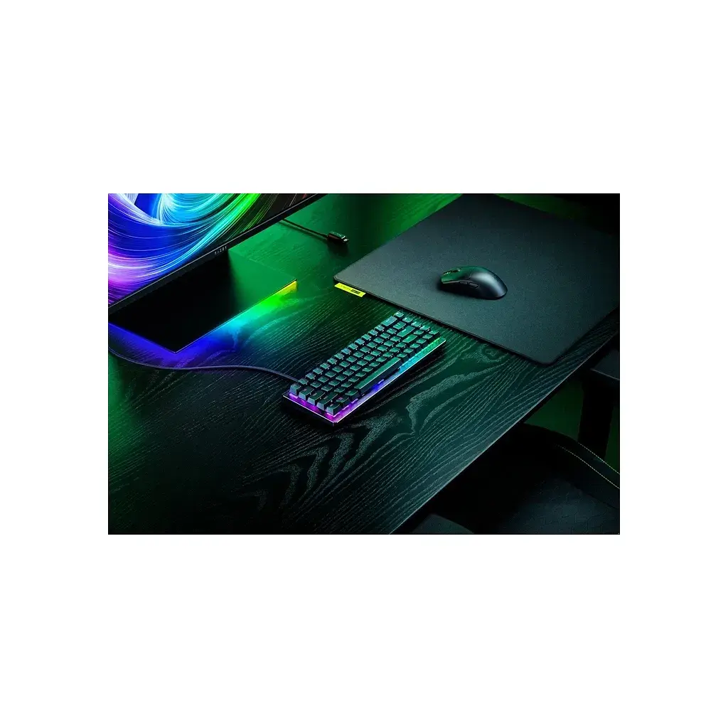 Клавіатура Razer Huntsman V3 HE Magnetic Mini 65% 8KHz Razer Hall Effect Magnetic USB UA Black (RZ03-05930100-R3M1) - фото 9
