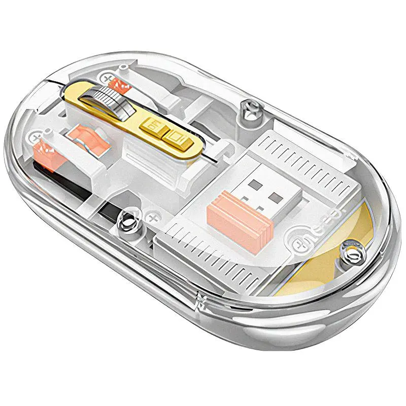 Миша бездротова GM35 General Bluetooth + 2.4G Space Gray Hoco teh0029574