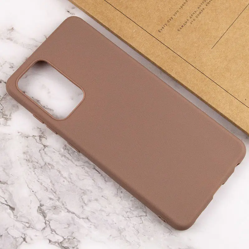 Силіконовий чохол Candy для Realme C33 Коричневий - фото 4