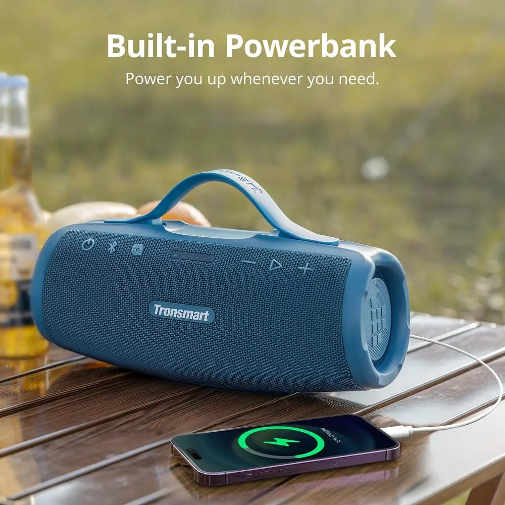 Портативна акустика Tronsmart Mirtune S100 Blue (1120932) - фото 5