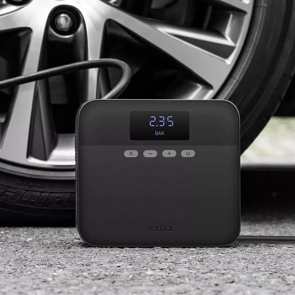 Автомобільний компресор Xiaomi 70Mai Air Compressor Lite (Midrive TP03) Black - фото 2