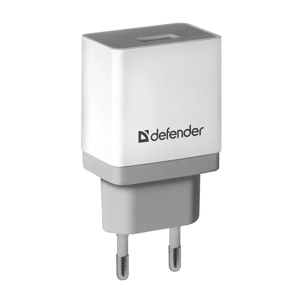 Зарядное устройство для Defender UPA-21 white, 1xUSB, 5V / 2.1A (83571)