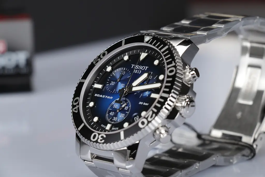 Годинник Tissot Seastar 1000 Quartz Chronograph T120.417.11.041.01 - фото 5