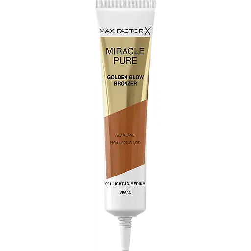 Бронзер Max Factor Miracle Pure Golden Glow Bronzer тон 001 (Light to Medium) 15 мл - фото 2
