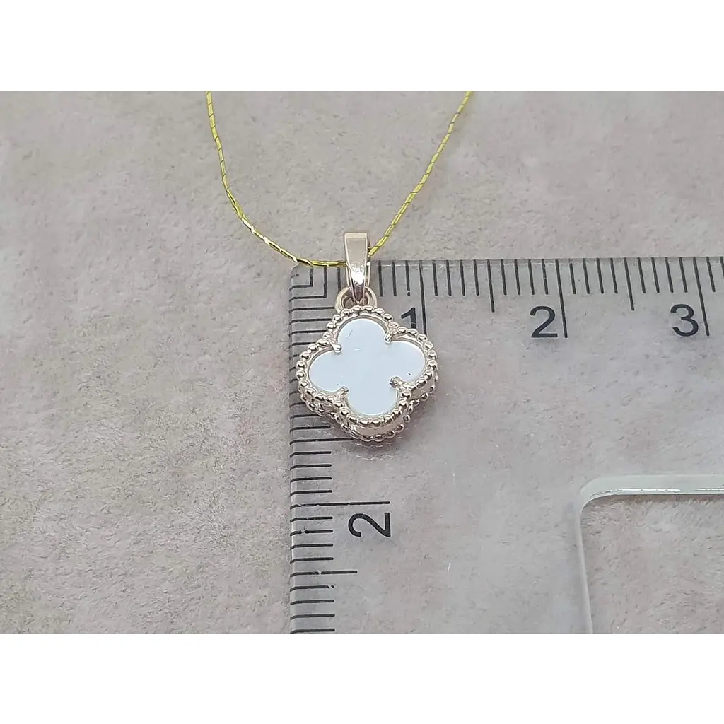 Золота підвіска Платон Конюшина з перламутром. 1П125/68Б - фото 4