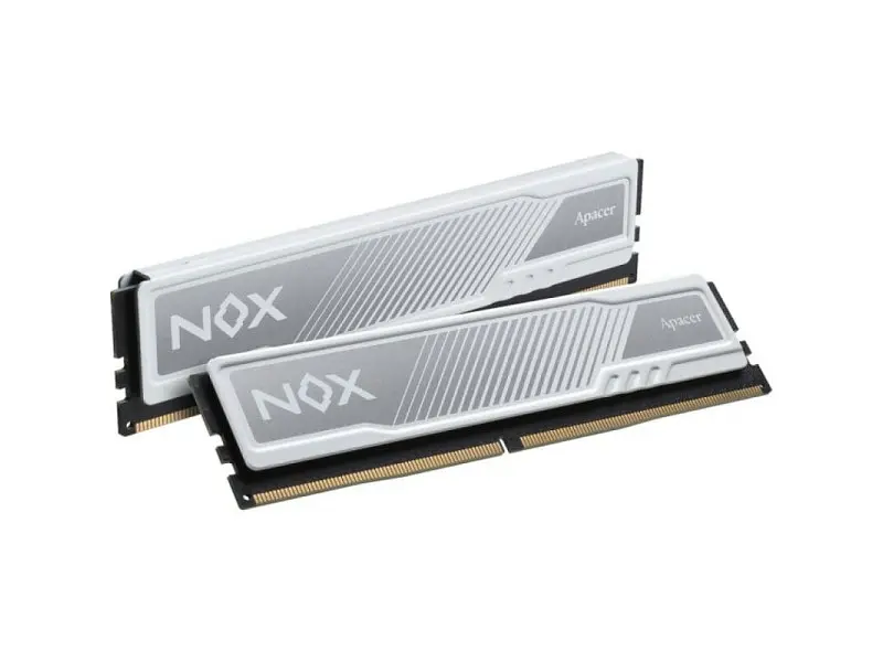 Модуль пам'яті Apacer 32 GB (2x16GB) DDR5 5600 MHz Nox White (AH5U32G56C522MWAA-2) - фото 4