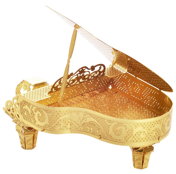 Колекційна модель PIECECOOL GRAND PIANO, GOLD VERSION P024-G - фото 3