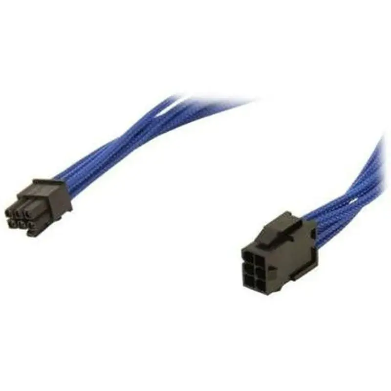 Кабель Gelid Solutions 6-pin PCI-E, 30см синій (CA-6P-03) - фото 2