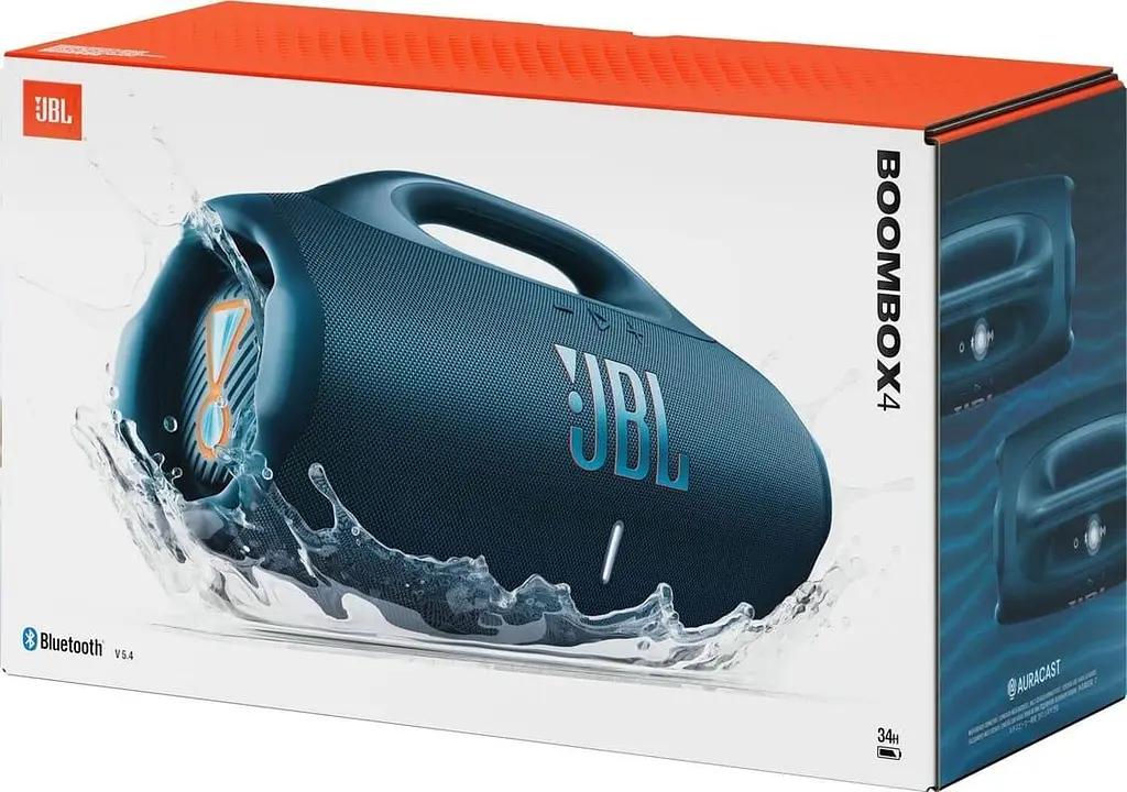 Портативна акустика JBL BOOMBOX4 Blue (JBLBOOMBOX4BLUEP) - фото 10