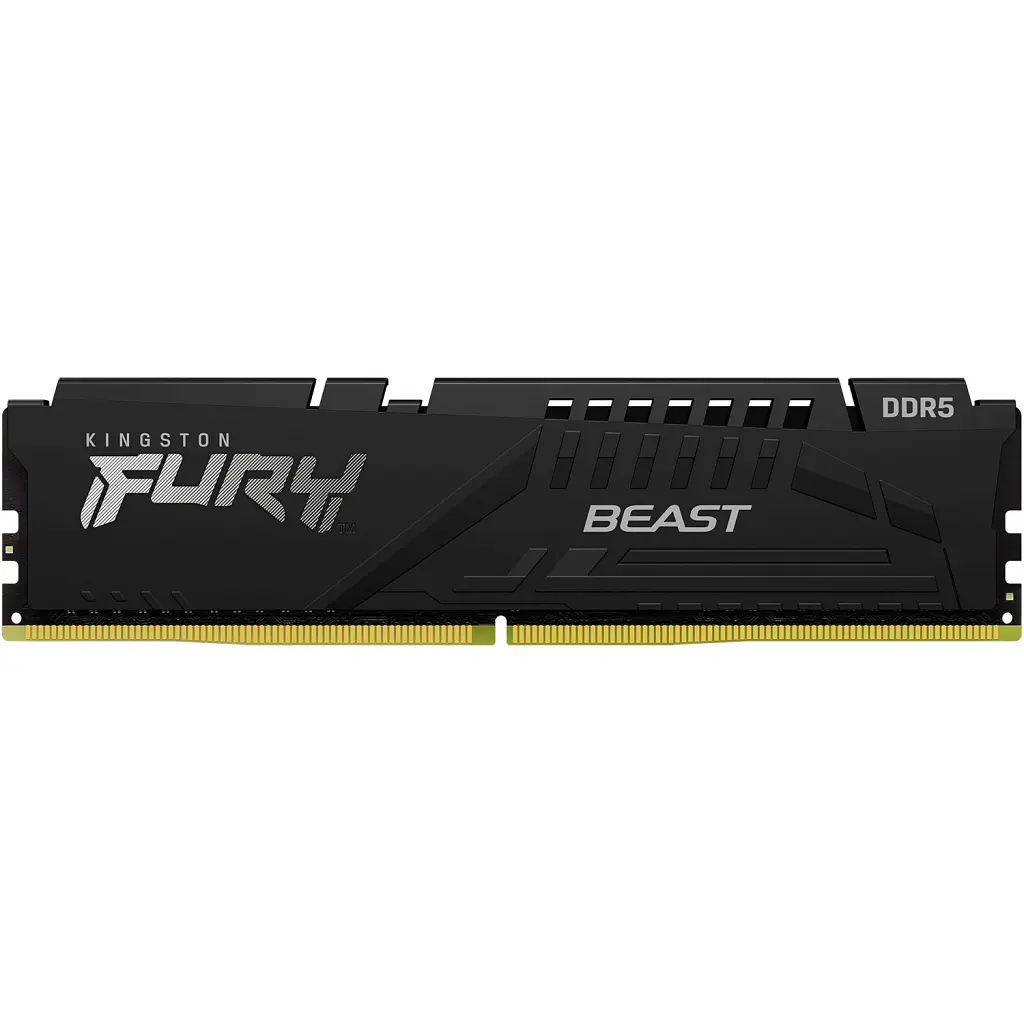 Модуль памяти для компьютера DDR5 64GB (2x32GB) 5200 MHz Beast Black Kingston Fury (ex.HyperX) (KF552C40BBK2-64) - фото 3