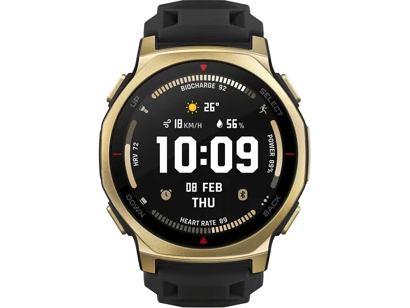 Смарт-годинник Amazfit T-Rex 3 Pro 44mm Black-Gold (W2549GL1N)