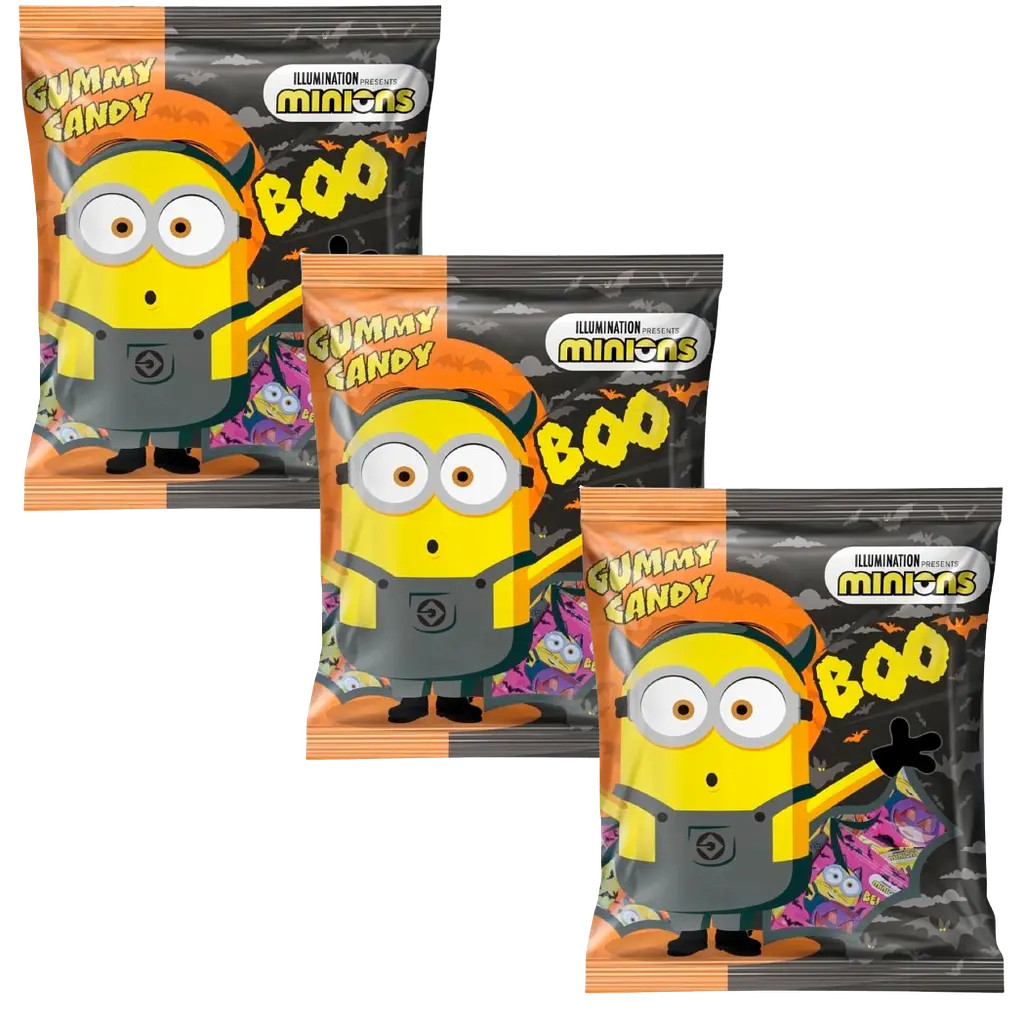 Жувальні цукерки Minions Halloween Gummy Candy Boo 240г - фото 2