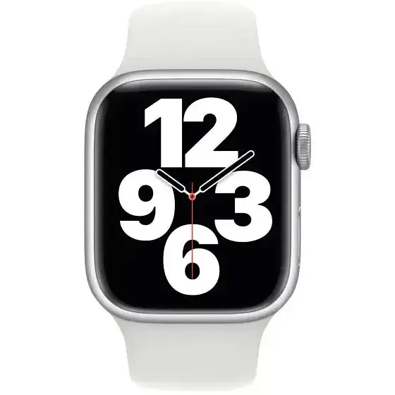 Ремінець ZM для Apple Watch 41 mm Apple Sport Band White силіконовий (MP6V3ZM/A) - фото 2