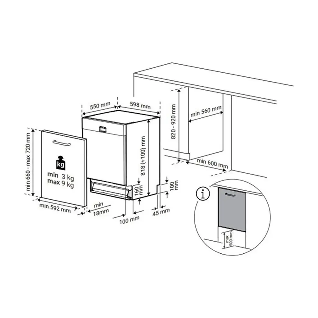 Посудомийна машина Beko BDIN38542P - фото 2