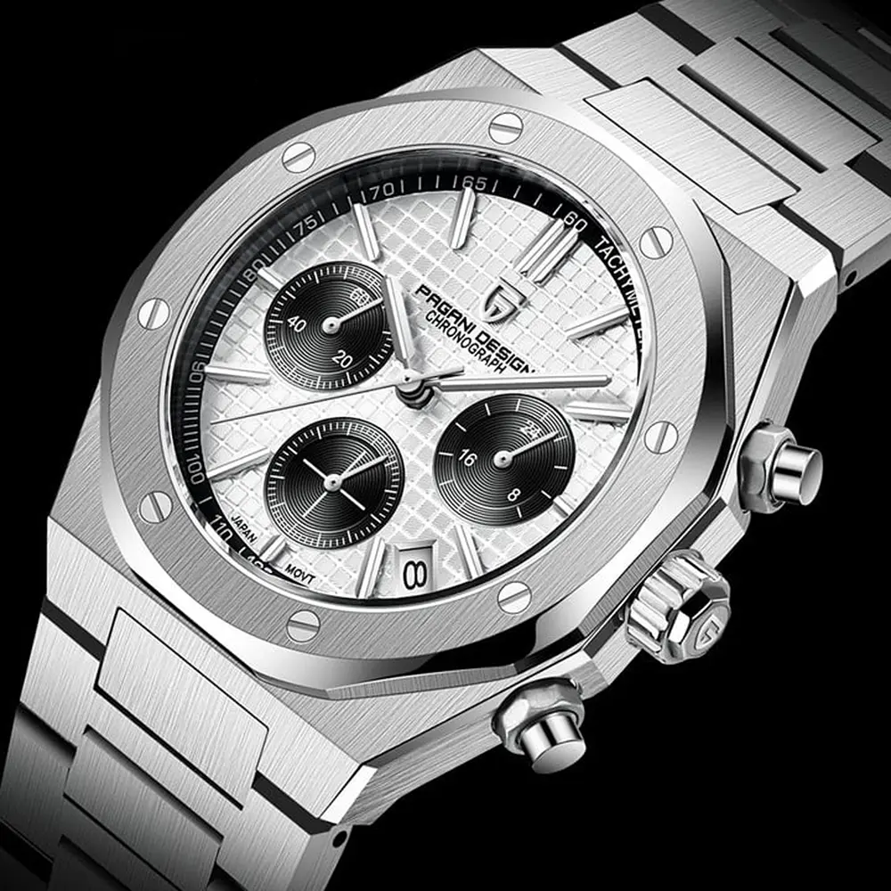 Наручные часы мужские PD-1707 Silver-Silver Pagani Design acs0031119 - фото 3