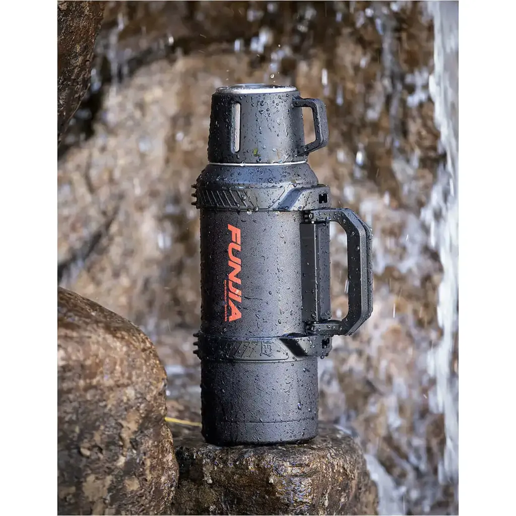 Термос Funjia Outdoor Travel Insulated Kettle 2 л Black [3266618] [106232] - фото 3