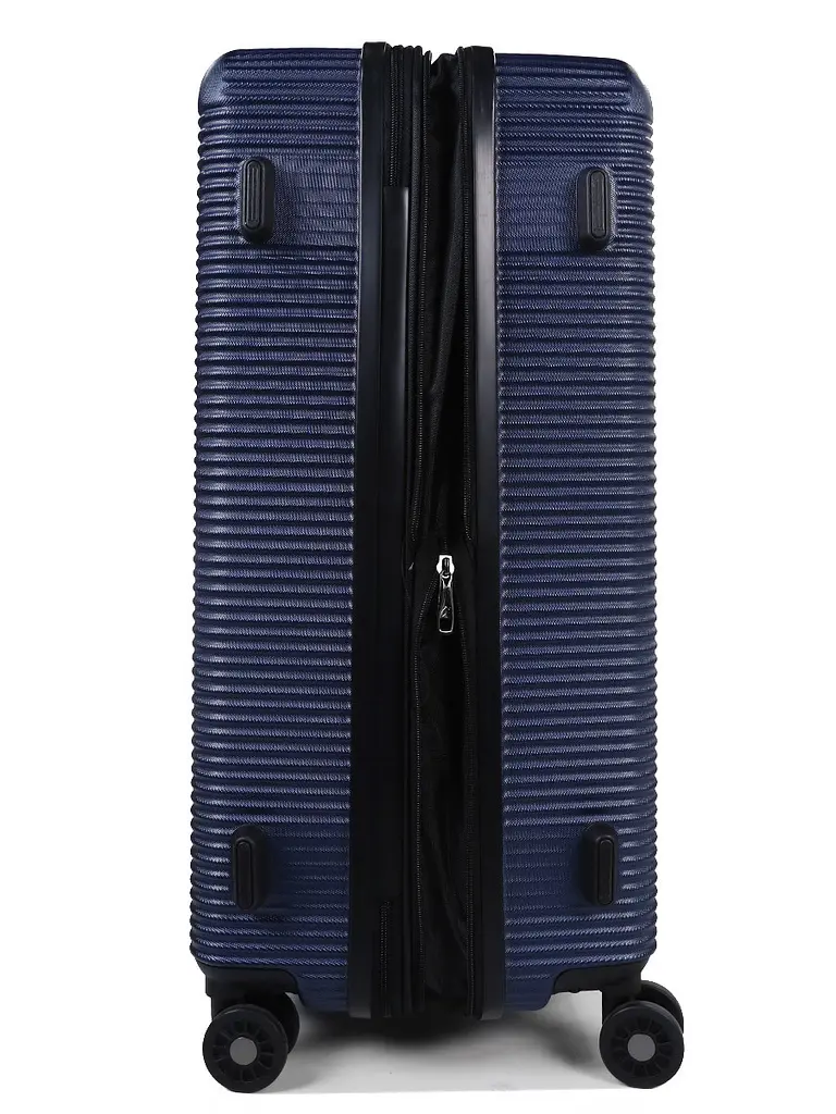 Валіза дорожня гігант (XL) полікарбонат Airtex 968 110л 75х50х30 см Темно-синій (Dark blue) - фото 6