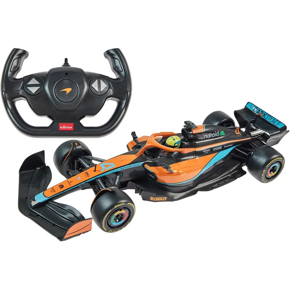 Машинка Rastar McLaren F1 W11 MCL36 1:12. Оранжевый - фото 2