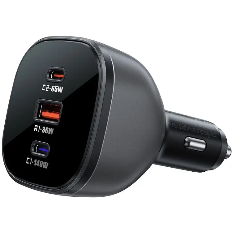 Автозарядка Acefast 3xUSB 165W (2xUSB-C + USB-A) B14 (6974316282938) - фото 5