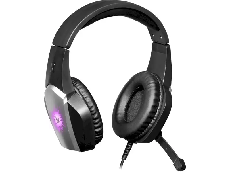 Компьютерная гарнитура Defender X-Skull Black/Grey (64585) - фото 3