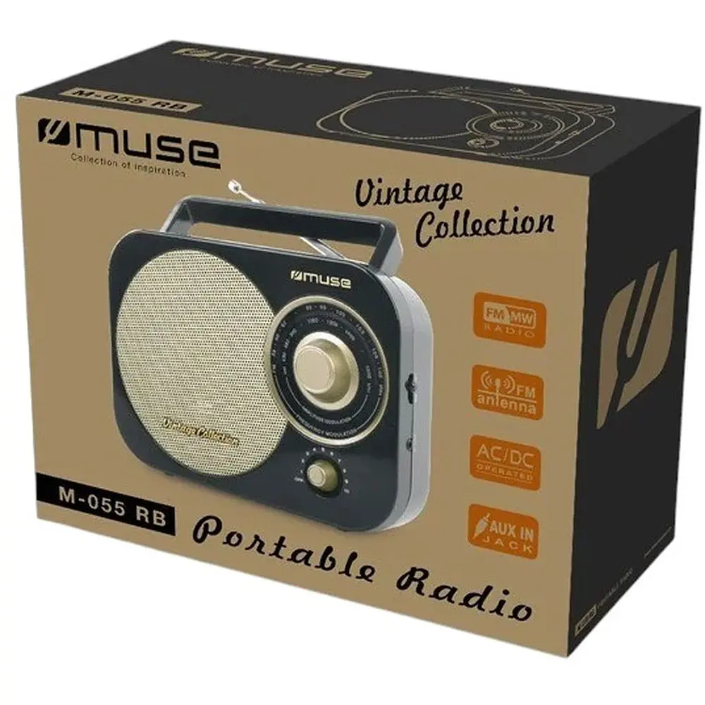 Радио Muse M-055 RB портативное (M-055 RB) - фото 3