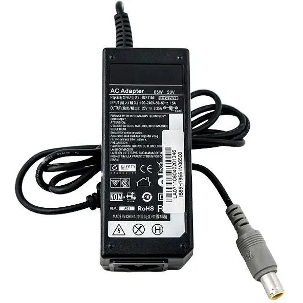 Блок живлення до ноутбука PowerPlant IBM/LENOVO 220V, 20V 65W 3.25A (7.9x5.5) (IB65H7955) - фото 2