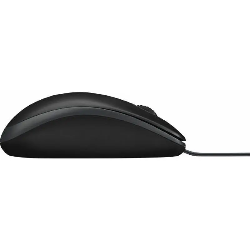 Миша Logitech B100 USB Black - фото 3