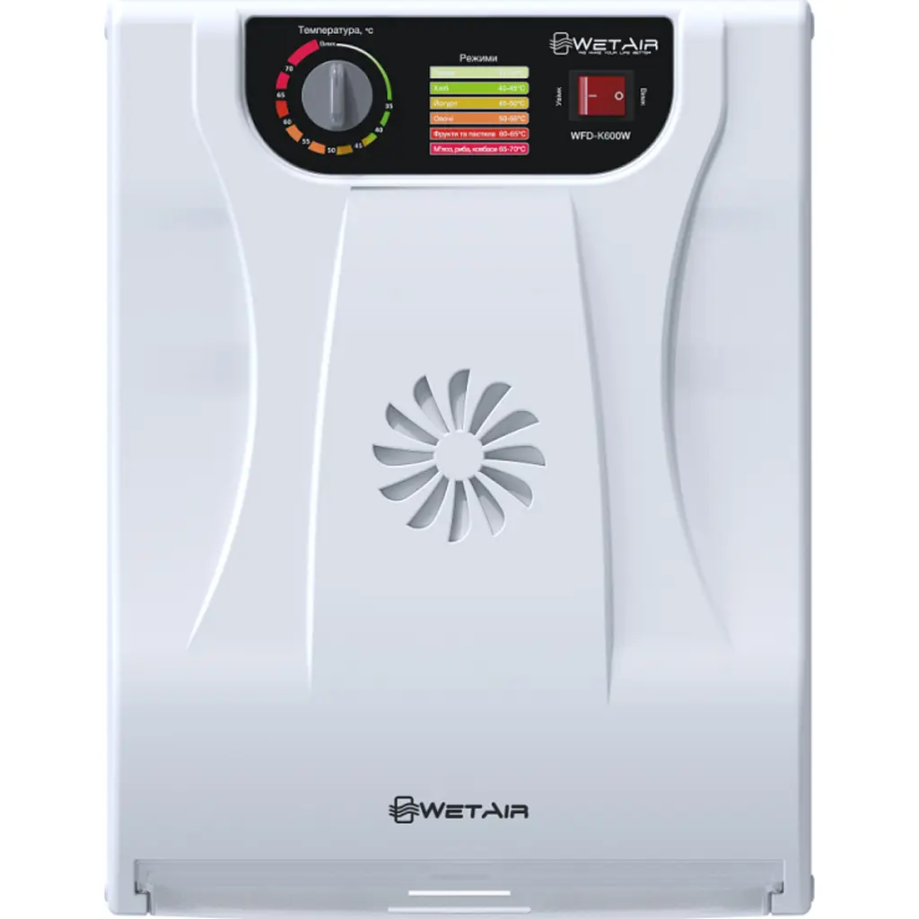 Сушилка для овощей и фруктов WetAir WFD-K600W [90879] - фото 4