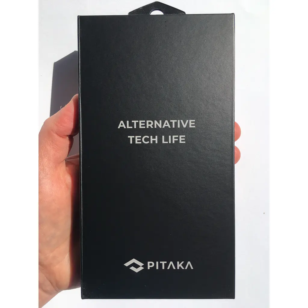 Оригінальний протиударний чохол для Samsung Galaxy S23 Ultra Pitaka MagEZ MagSafe Case 3 Twill Black/Grey KS2301U - фото 3