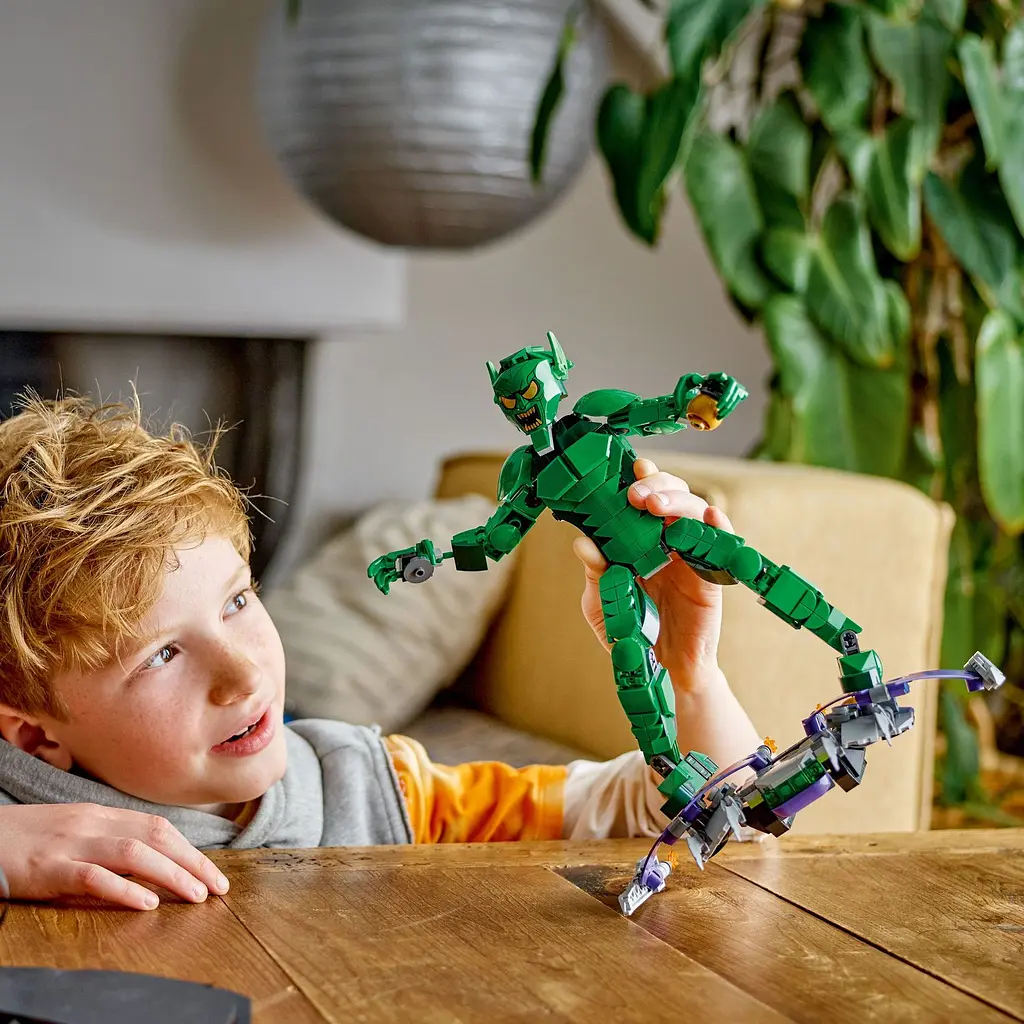 Конструктор LEGO Super Heroes Marvel Фігурка Зеленого гобліна для складання 471 деталь (76284) - фото 7