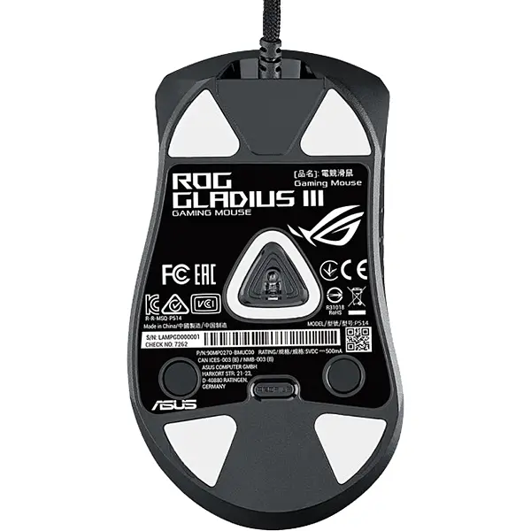 Миша ASUS ROG Gladius III USB Black (90MP0270-BMUA00) - фото 6