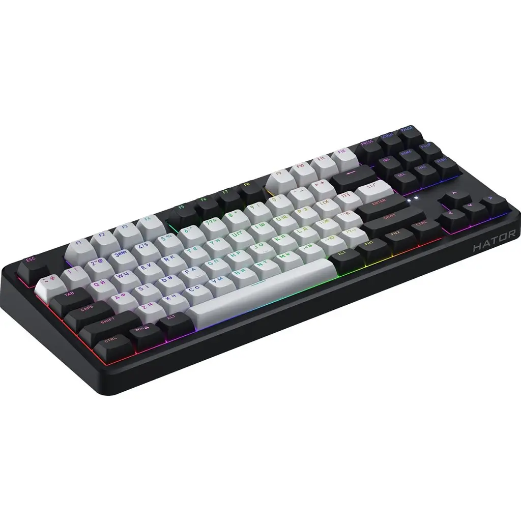 Клавіатура Hator Rockfall 3 Mecha TKL Wireless Orange Switch Black (HTK850UA) [124840] - фото 3