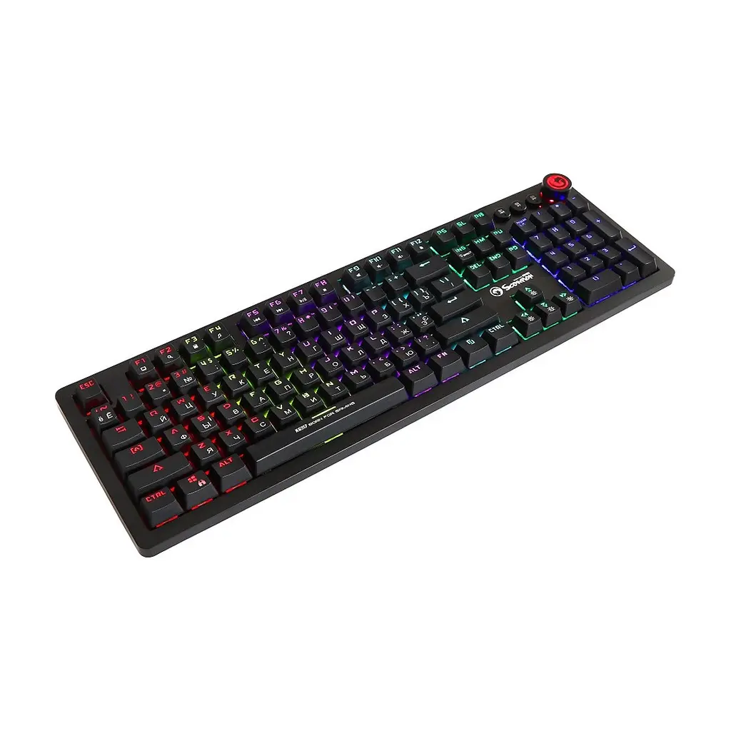 Клавіатура Marvo KG917 Multi-LED Mechanical Blue Switch