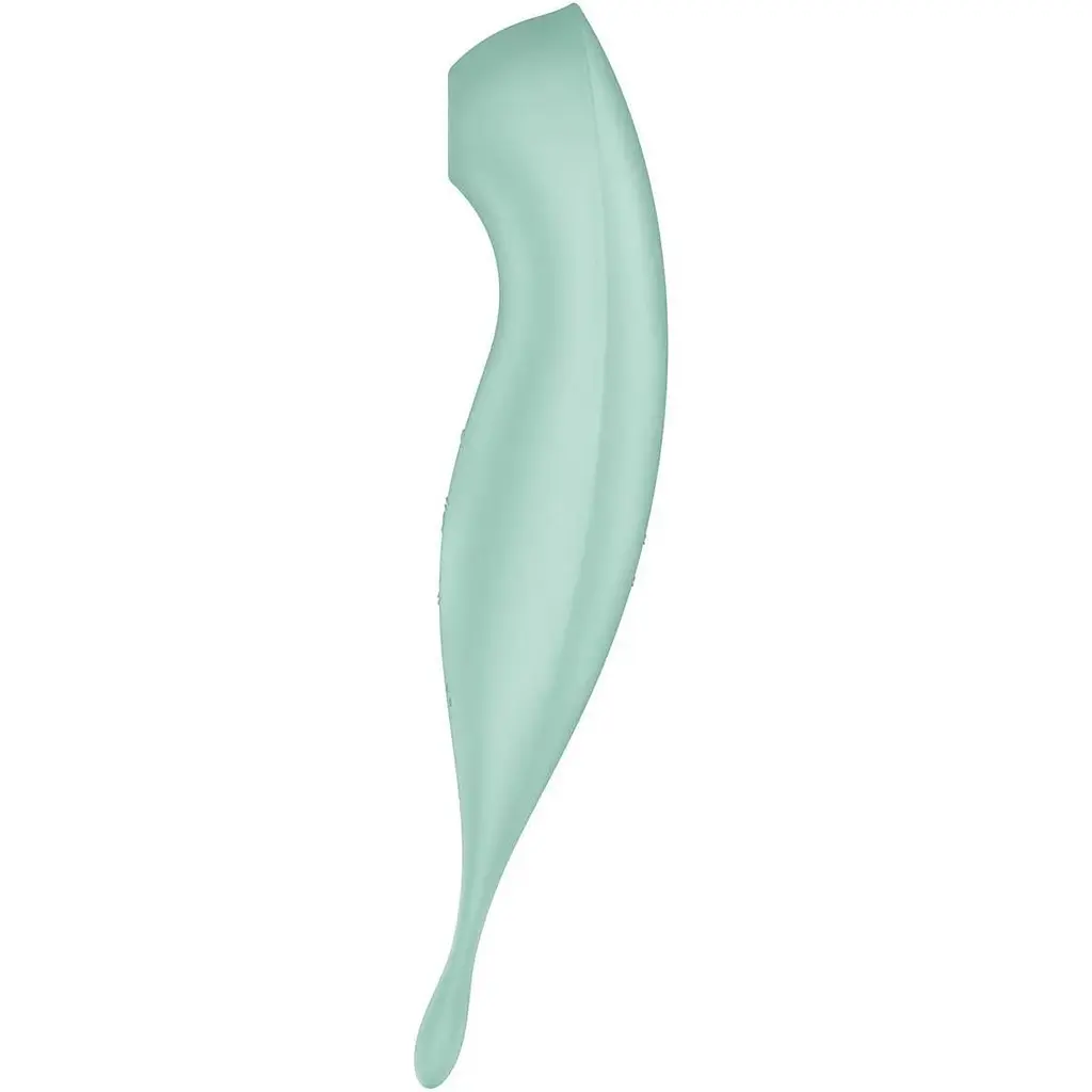 Вакуумный вибратор Satisfyer Twirling Pro+ вакуумный вибратор Мятний - фото 4