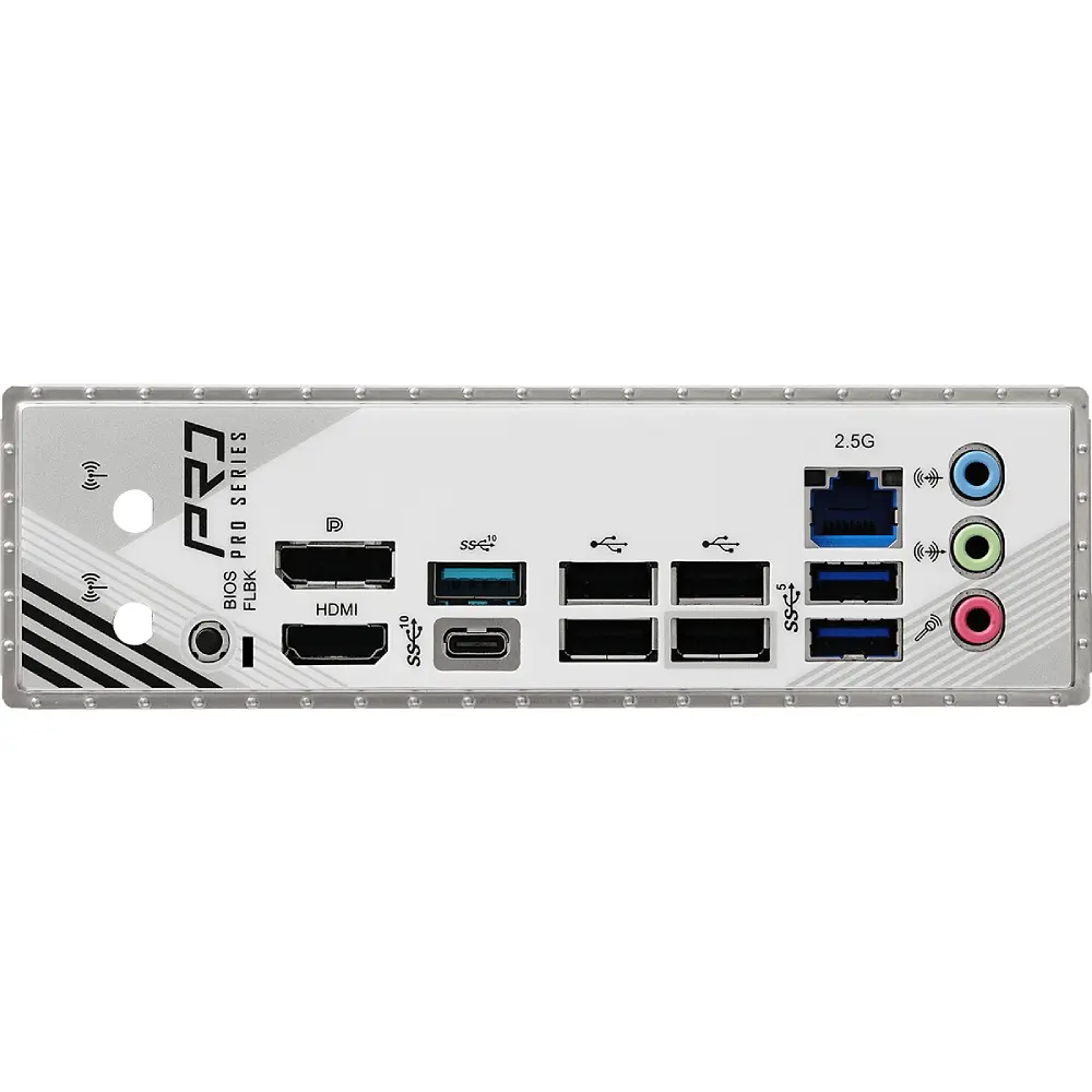 ASRock B850M Pro RS (AM5/B850, 4*DDR5, PCIex16, HDMI/DP, 4xSATAІІІ,3xM.2, 2.5GLan, mATX) - фото 2