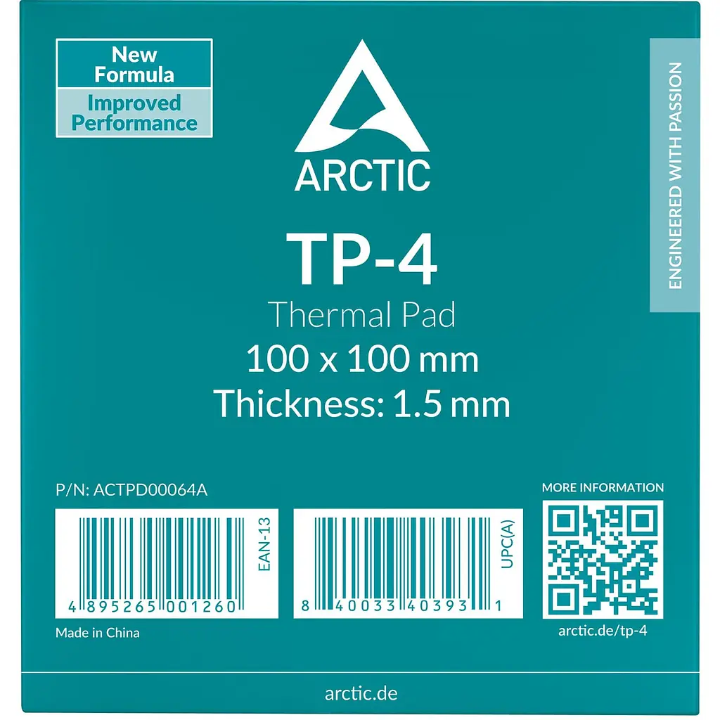 Термоінтерфейс Arctic Thermal Pad TP-4 100x100x1.5mm ACTPD00064A - фото 3