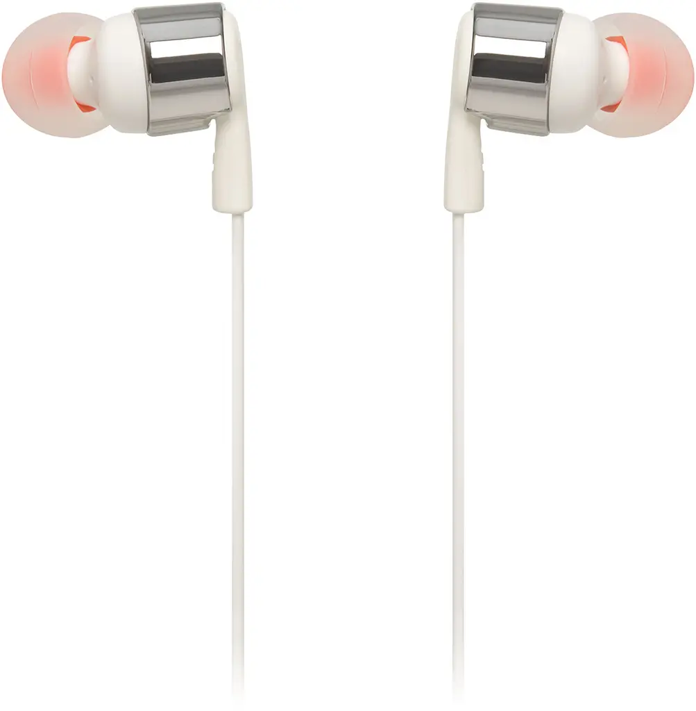 Навушники JBL Tune 210, Grey, 3.5 мм, мікрофон, однокнопковий пульт управління, технологія 'Pure Bass', алюмінієві вставки - фото 3