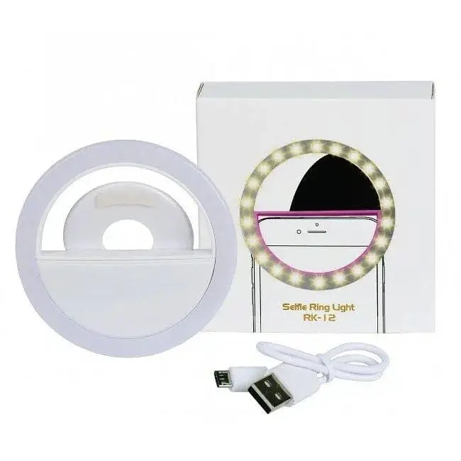 Селфі кільце Selfie Ring Light RK-12 - фото 4