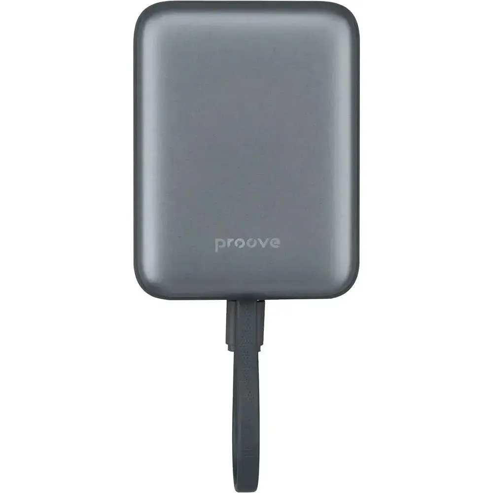Портативный аккумулятор Proove Neutron Magnetic 22.5W 10000mAh gray (PBNE22022203) - фото 3