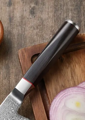 Ніж шеф кухаря Bohmnn BH 5200 damascus AUS-10 steel 67 шарів - фото 3