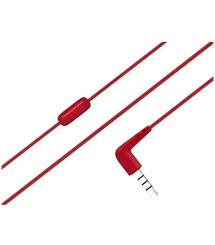 Навушники з мікрофоном JBL C50HI JBLC50HIRED Red - фото 3