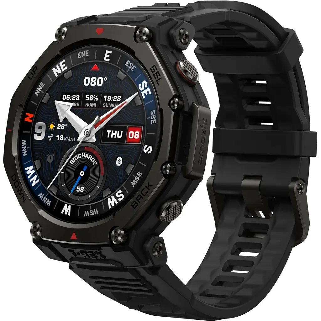 Смарт-годинник Amazfit T-Rex 3 Pro Tactical Black (W2444OV1N) - фото 3