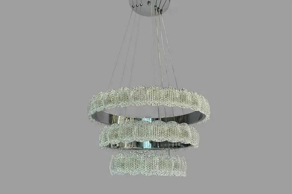 Led люстра кільця Linisoln 1533-50*40*30 CH - фото 4
