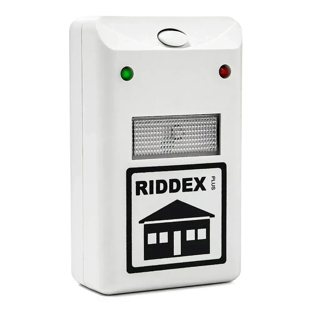 Екологічно безпечний ультразвуковий відлякувач комах та гризунів RIDDEX Pest Repelling - фото 3