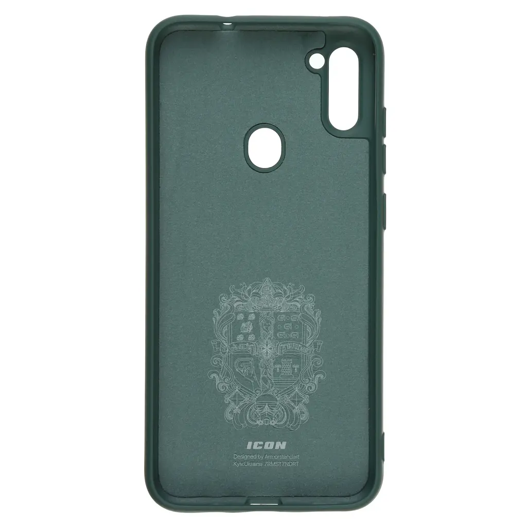 Чохол ArmorStandart ICON для Samsung A11 (A115)/M11 (M115) Camera cover Pine Green - фото 2