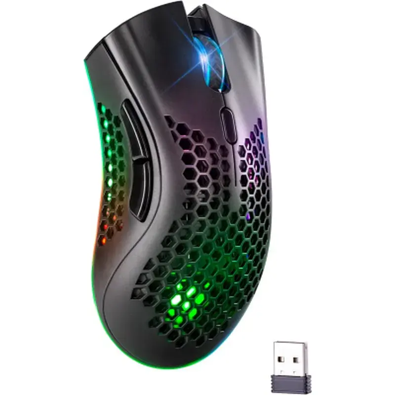 Мишка Defender Warlock GM-709L RGB Wireless Black (52709) - фото 2