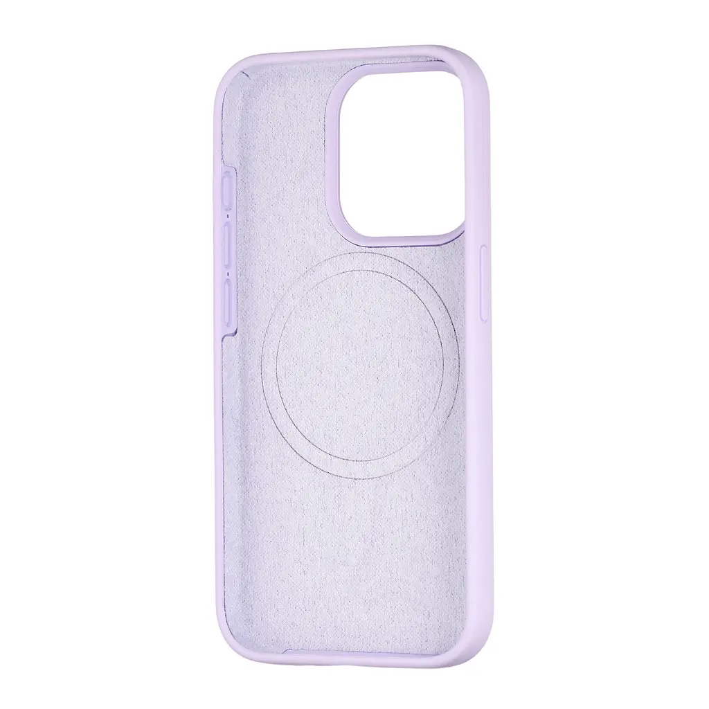 Чохол Silicone Case Full Cover with MagSafe iPhone 15 Pro Lilac - фото 2