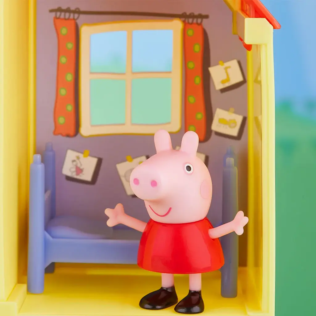 Ігровий набір Peppa - БУДИНОЧОК ПЕППИ (будиночок з меблями, фігурка Пеппи) - фото 9